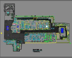 某飯店景觀改造設計圖 園林綠化與施工全解析